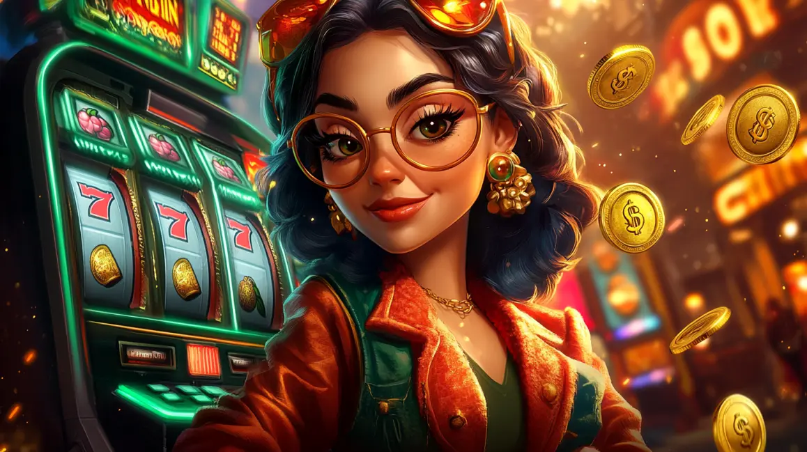 In a packed stadium, a woman holds a phone with a sports betting app, showcasing the thrilling live betting experience and instant access to odds you get with GDEVO.